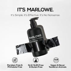 MARLOWE No.103 cedarwood-scent closeup evokes refreshing aroma for morning routines.