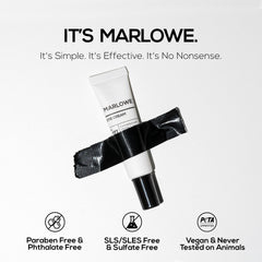MARLOWE No.127 caffeine focus highlights puffiness reduction around the eyes