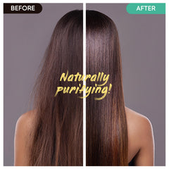 Mars Made Tea Tree Shampoo Bar argan oil nourishes hair closeup.