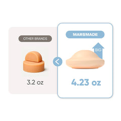 Bottle-free Mars Made packaging promotes sustainable personal care routine.