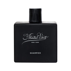 MARTIAL VIVOT men's shampoo bottle front showing organic cleansing for daily use