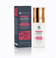 Martinni BB Cream application close-up for a smooth, radiant finish.
