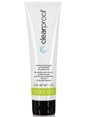 Mary Kay Clear Proof acne cleansing gel bottle illustrating a refreshing, daily cleanser for acne-prone skin.