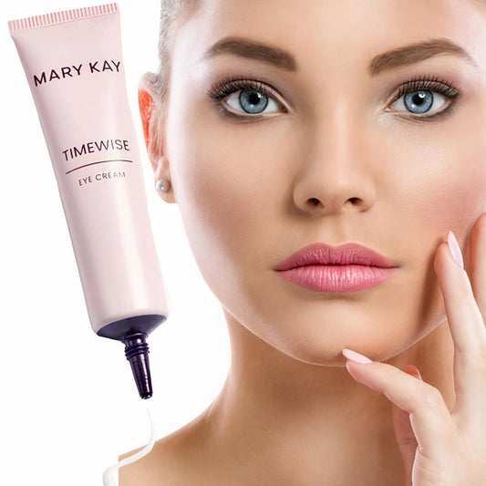 Mary Kay Eye Cream targets fine lines around the eyes for a refreshed look.