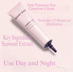 Mary Kay Eye Cream supports firmness around the eye area.