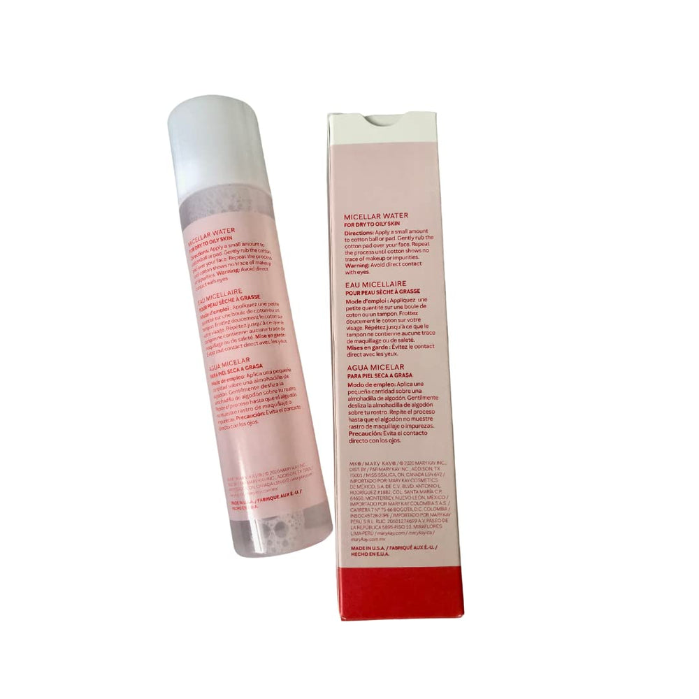 Mary Kay Micellar Water weekly routine showing quick makeup removal.