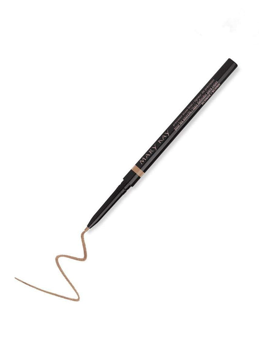 Mary Kay Signature Brow Liner Blonde cap close-up showing sleek design and precision