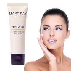 Mary Kay Timewise SPF 30 bottle front view for daily sun protection
