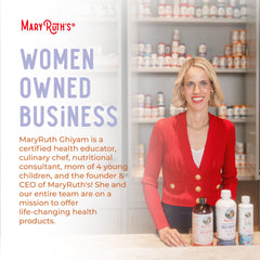 MaryRuth's Hair Growth MAX full-ingredient blend – transparency you deserve.