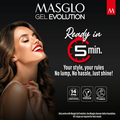 MASGLO Gel Evolution 14-free formula for a safer manicure.