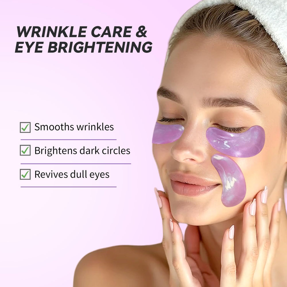 Maskiss eye patches help reduce discoloration around the eyes