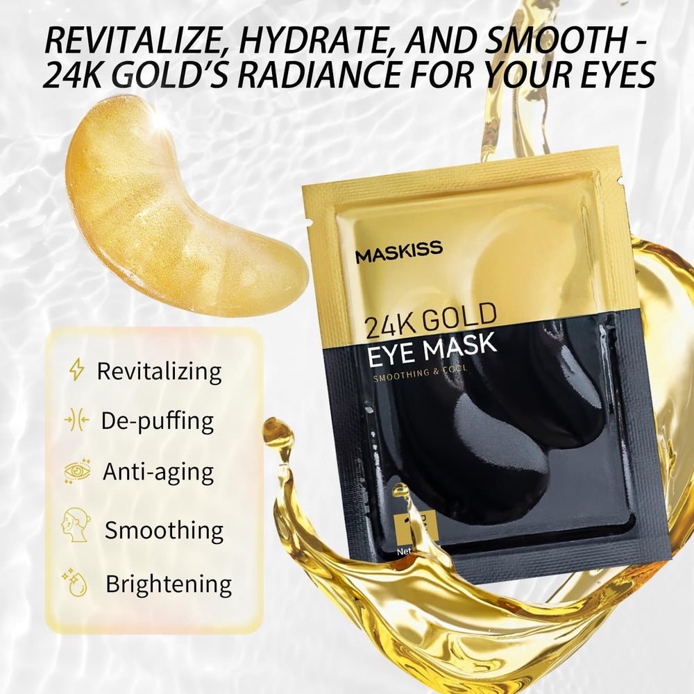 Maskiss eye patches in a neat drawer for ready-to-use skincare