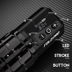MAST TATTOO Fold Pro Mcore-C2 motor delivers powerful, smooth shading