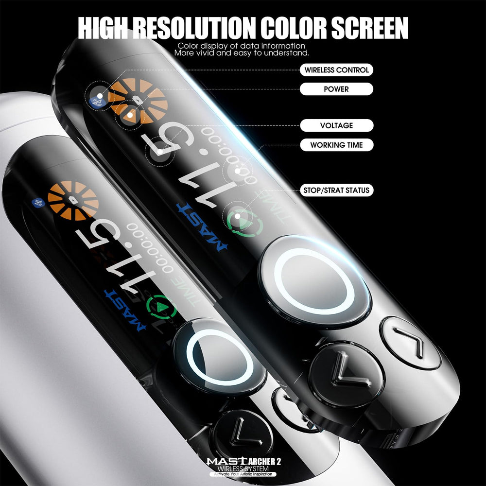 MAST TATTOO Archer2 12V 10000rpm for precise ink placement
