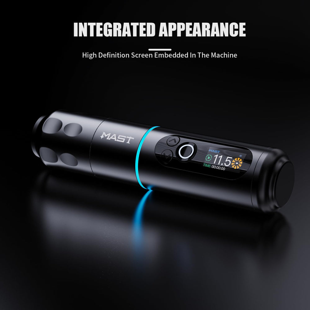 MAST TATTOO Archer2 brushless motor reduces vibration for smoother lines