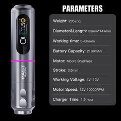 MAST TATTOO Archer2 wireless usage highlighting portability for on-site work