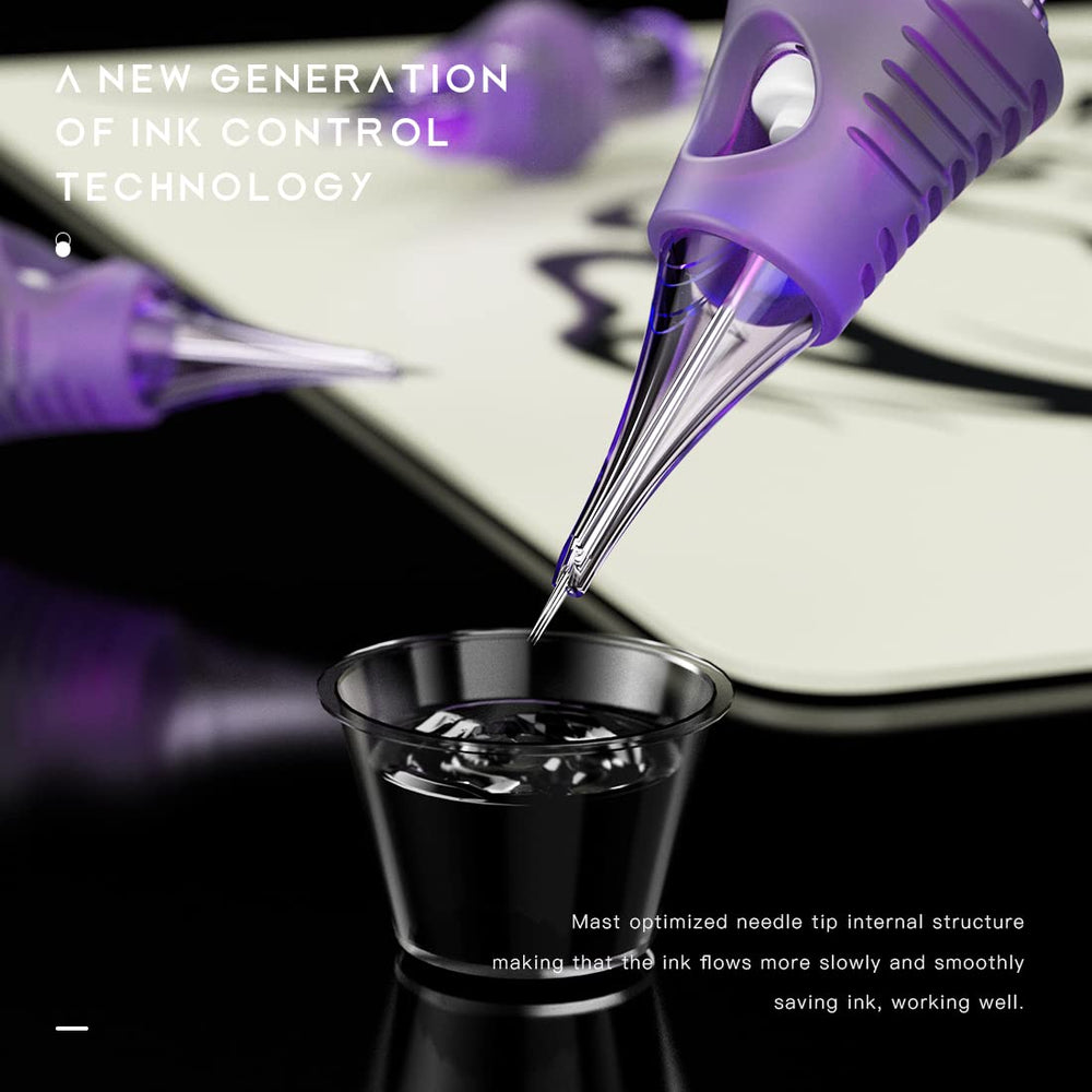 MAST TATTOO Cyber needles stainless sterilized packaging for single-use safety.