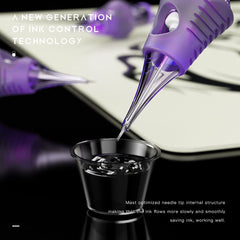 MAST TATTOO Cyber needles stainless sterilized packaging for single-use safety.