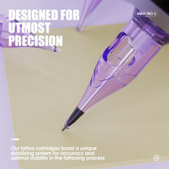 MAST TATTOO Pro2 cartridges fit most grip systems for flexible setups.