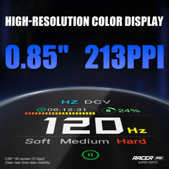 Mast Tattoo Racer Pro quick-charge feature provides fast top-ups to keep sessions flowing.