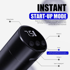 MAST TATTOO Tour Fly 1200mAh battery enabling up to five hours of practice