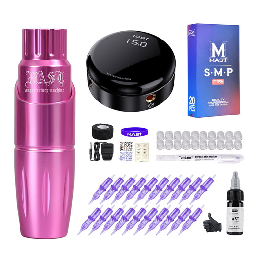 MAST TATTOO Mast Tour tattoo machine with compact form for precise lines and control