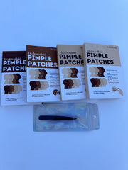 MATCHED patch worn during the day, compatible with makeup.