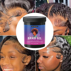 MATEPLEX Gel with glossy finish for shiny braids