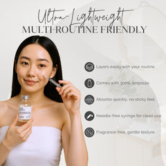 Matrigen Glutathione ampoule syringe enables precise clean dispensing
