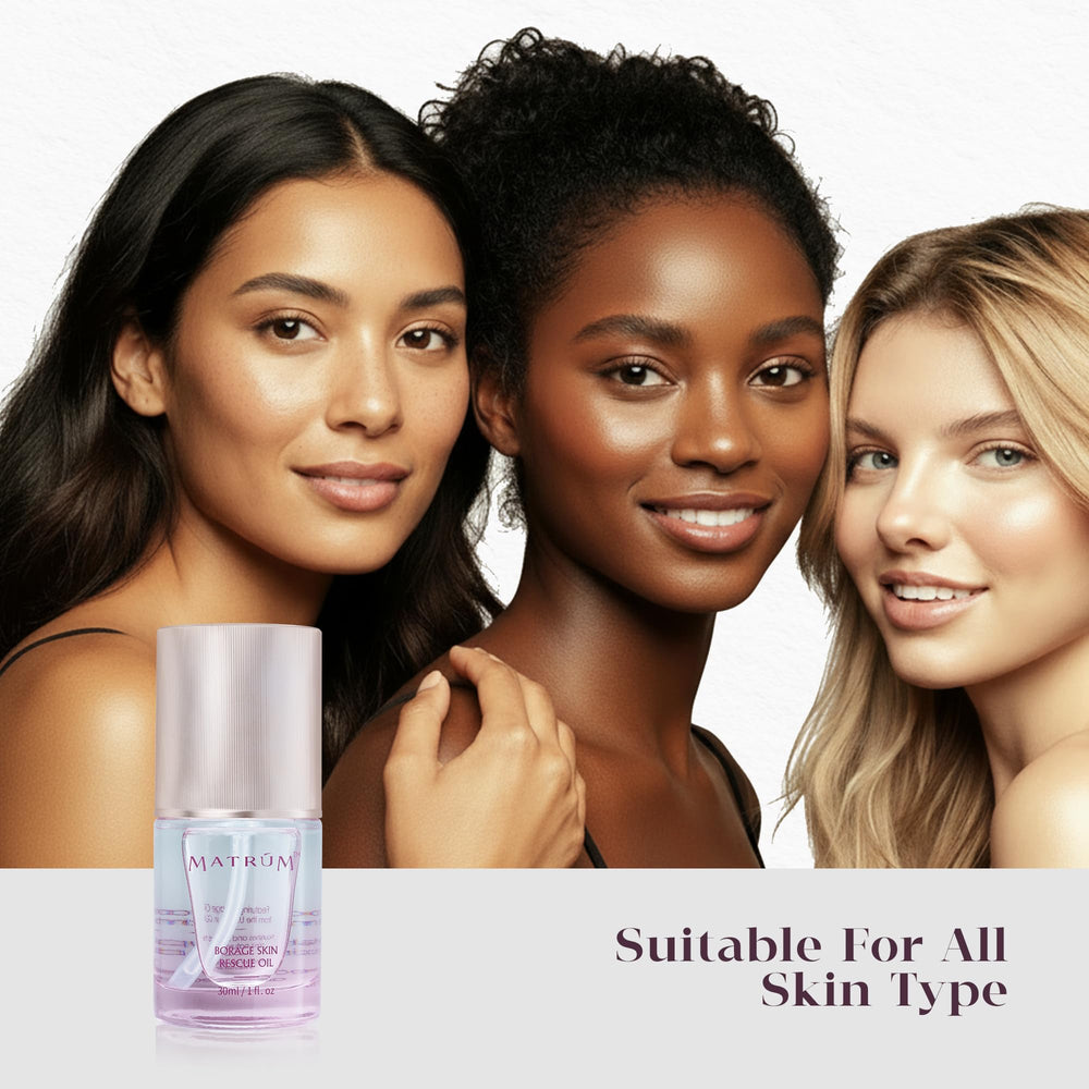 MATRÚM camelina seed oil boosts nourishment for dry or stressed skin.