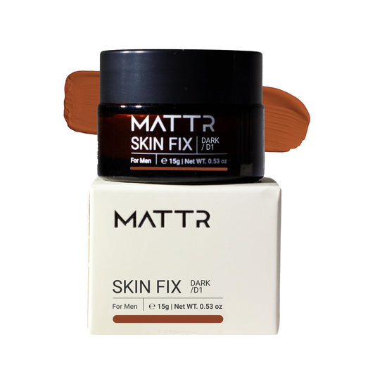 MATTR Skin Fix tinted concealer packaging for on-the-go coverage