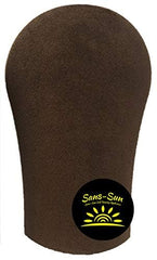 Maui Babe tanning package includes lotion and mitts for full setup.