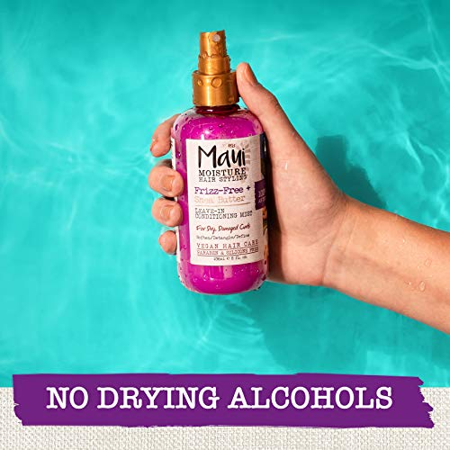 Maui Moisture Frizz-Free Leave-In Mist promotes glossy, defined curls.