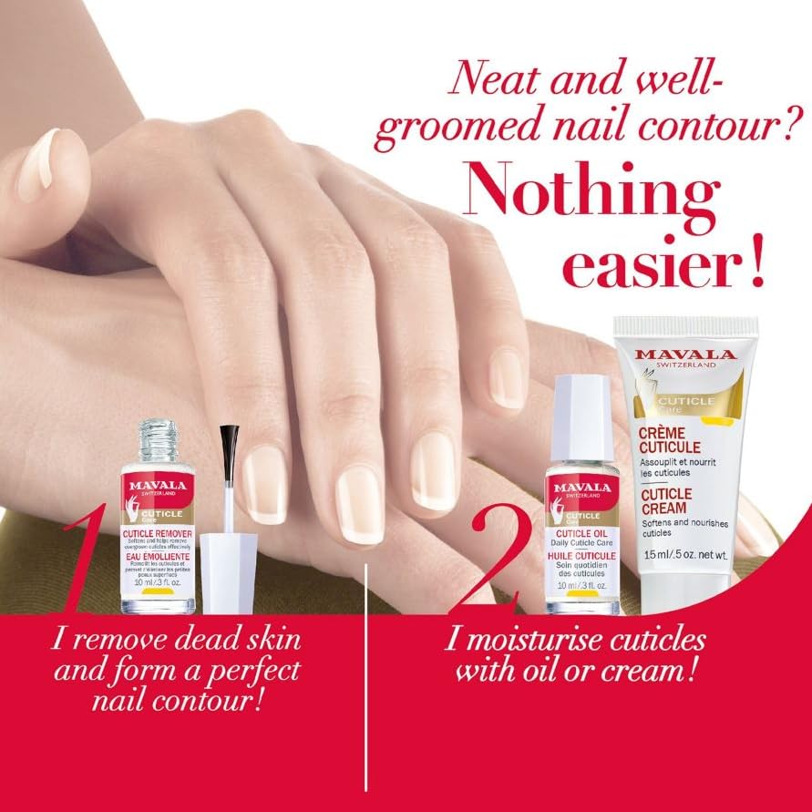 Mavala Cuticle Oil sulfate-free formula gentle on skin.