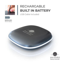 Mavoro USB-C rechargeable battery for quick daily powering.