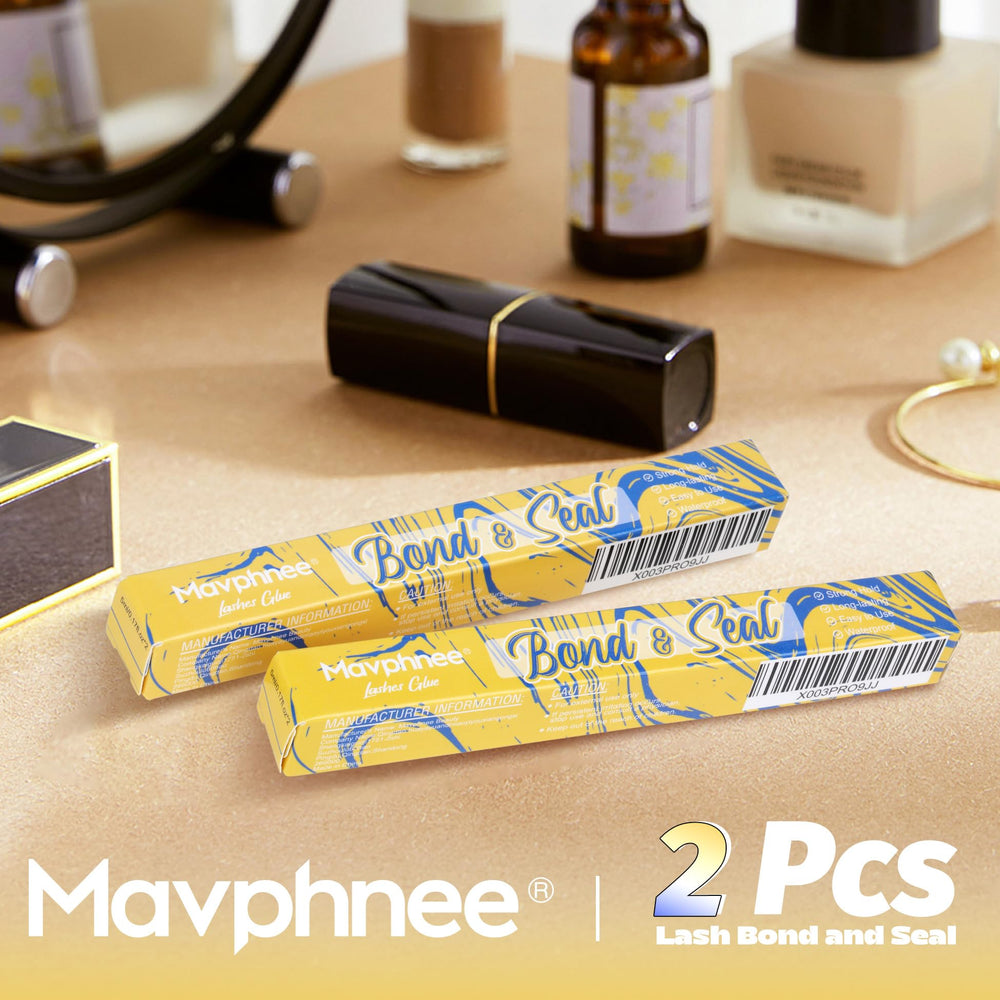 Mavphnee lash clusters/extensions ready for secure attachment.