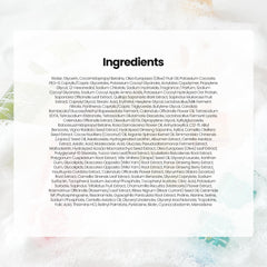 MAXCLINIC Calendula Biome Oil to Foam ingredient list with plant oils and extracts
