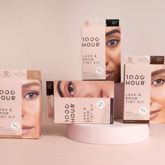 MaxRelief Brow Kit display-ready packaging for quick morning routines
