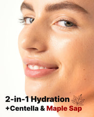 May COOP lightweight hydration texture demonstrates quick absorption.
