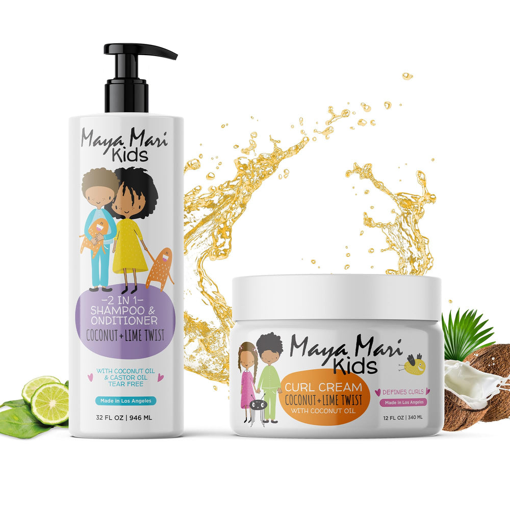 MAYA MARI Kids 2-in-1 shampoo bottle pour for gentle cleansing
