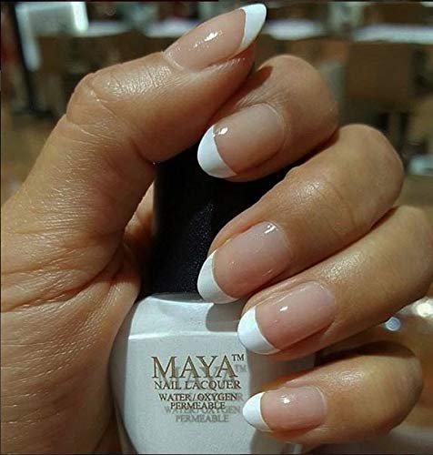 MAYA vegan toxin-free label highlights safe ingredients.
