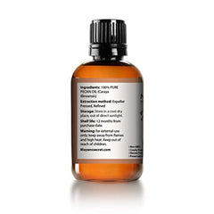 Daily dry skin care with Mayan's Secret Pecan Oil for soft skin.