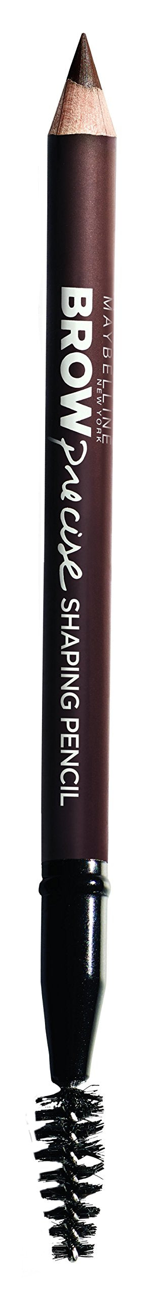 Maybelline Brow Precise Pencil grooming brush blends hairs for a natural finish.