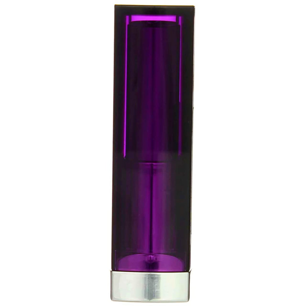 Maybelline ColorSensational Plum Perfect 435 texture close-up shows creamy finish.