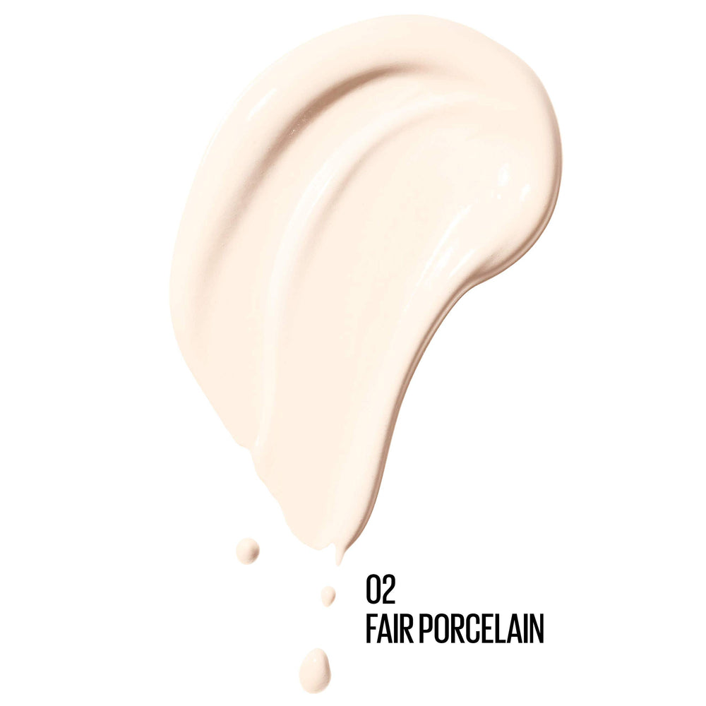 Maybelline Dream Radiant Liquid lightweight texture for breathable coverage on skin.