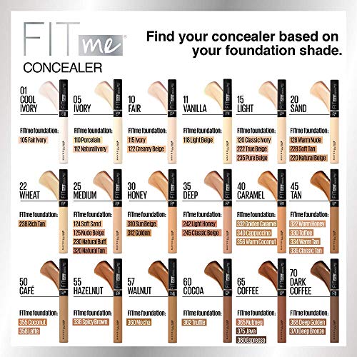 On-the-go cosmetic bag with Maybelline Fit Me for travel.
