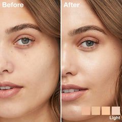 Maybelline Instant Perfector Glow demonstrates a 4-in-1 formula for a radiant lightweight finish.