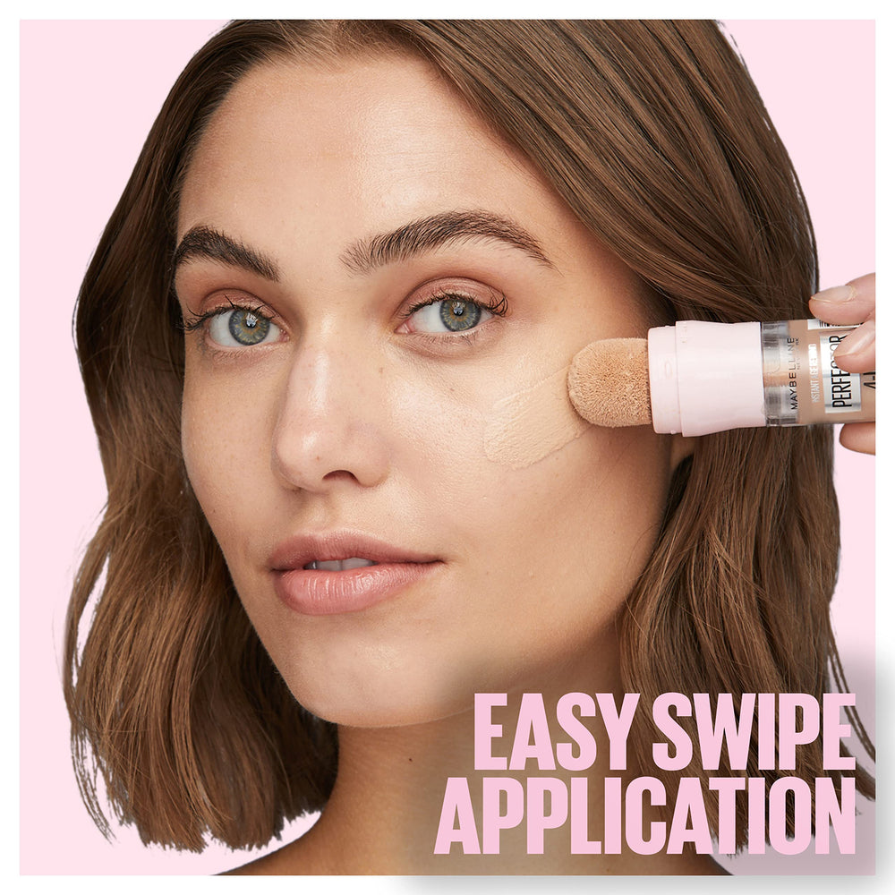 Maybelline Instant Perfector Glow delivers light coverage across five self-adjusting shades.