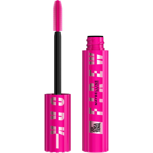Maybelline Lash Sensational Firework brush closeup for lifted, separated lashes.