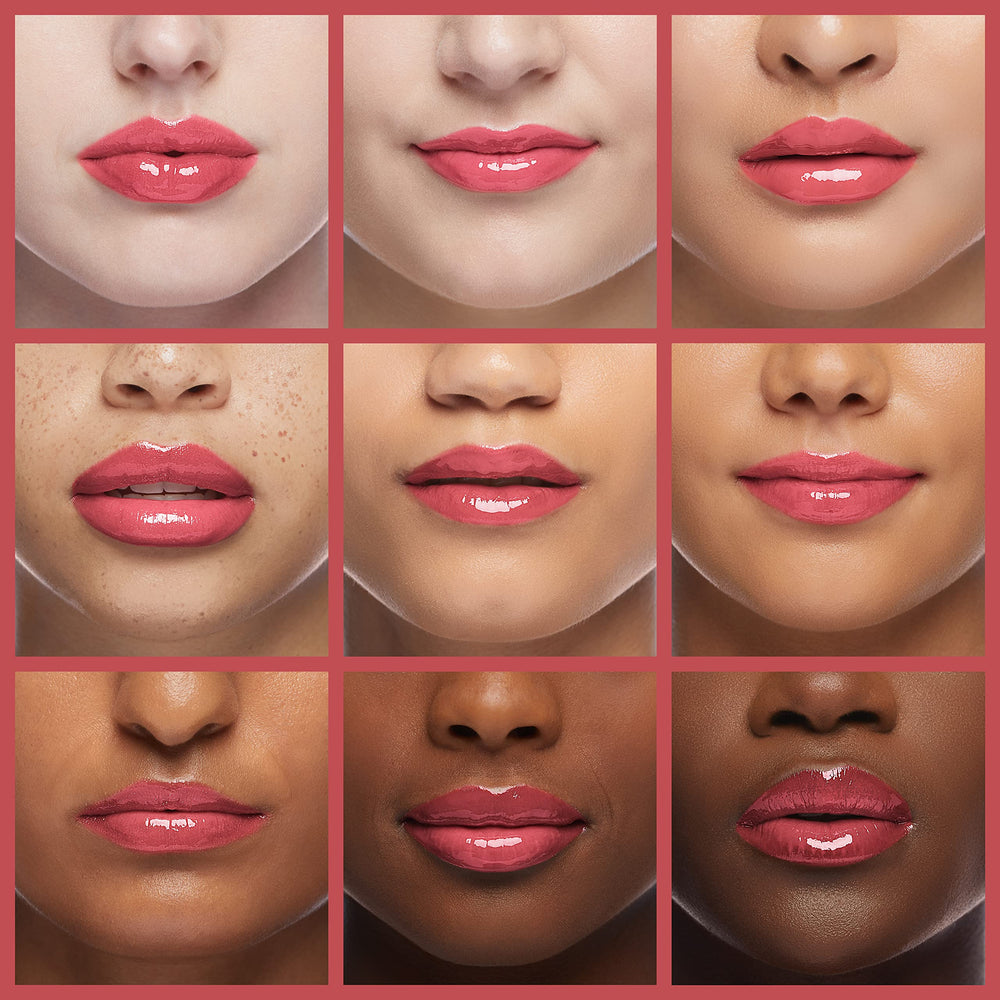 Maybelline Lifter Gloss with hyaluronic acid smooths and defines lip surface